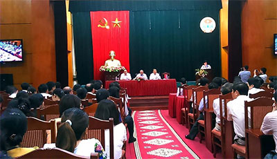 ສູນກາງສະມາຄົມຊາວກະສິກອນຫວຽດນາມ ຄັດຄ້ານຈີນ ຕັ້ງຮ້ານເຈາະນ້ຳມັນຢ່າງຜິດກົດໝາຍໃນເຂດເສດຖະກິດຈຳເພາະຂອງຫວຽດນ